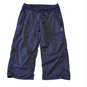 Lululemon Athletica Dance Studio Navy Capris